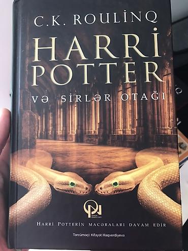 harry potter 1 azerbaycan dilinde: Məhsul: Kitab – “Harri Potter və Sirlər Otağı” Müəllif: C.K. Roulinq — 2