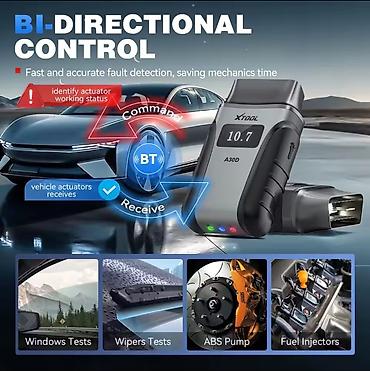 Alati za automobile: Novo- XTOOL Anyscan A30D V2.0 Bluetooth OBD2 CANFD FCA Cena skenera — 9
