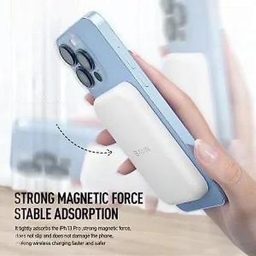 Eksterne baterije: BAVIN Magnetic Power Y-PC029-WH – magnetna bežična power banka - — 13