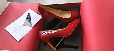 pari: Туфли-лодочки Christian Louboutin, красный лак - Классическая модель — 9