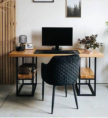 stari sto: LUX RADNI STO MODEL RS1 | Izrada nameštaja po meri Drvo& metal — 1