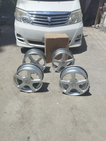 Диски: Литые Диски R 17 Toyota, Комплект, отверстий - 4, Б/у