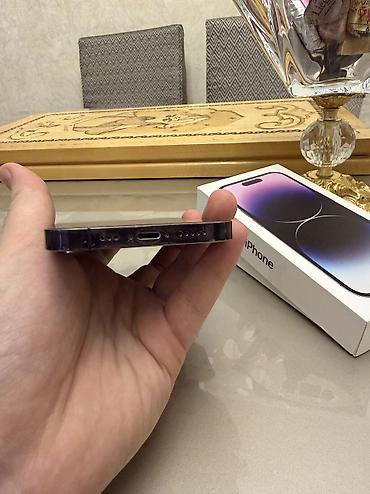 15 pro max dubay: IPhone 14 Pro, 128 GB, Deep Purple, Face ID, Simsiz şarj — 6