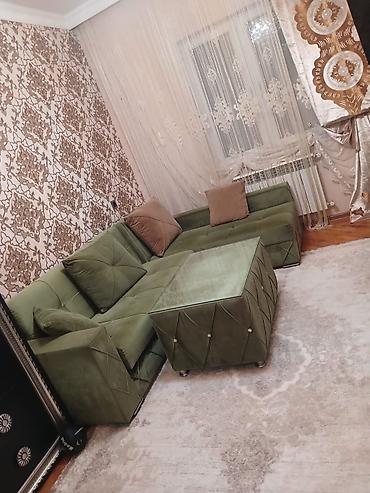 divanlar: Künc divan, İşlənmiş, Açılan, Bazalı, Vеlur parça, Çatdırılma yoxdur — 2