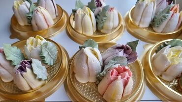 пельмени с клевером: Зефирные бонбониерки, зефирные завитки на основе ягодного фруктового