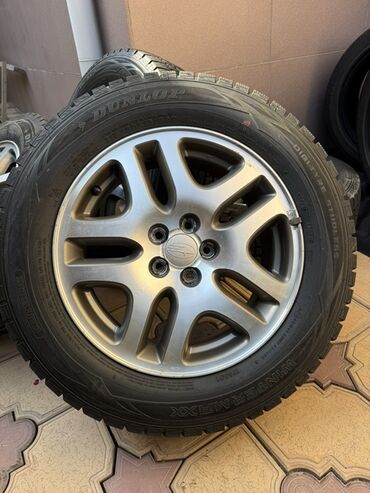 Дөңгөлөктөр монтажда: Дөңгөлөктөр монтажда 215 / 60 / R 16, Кыш, Комплект, Жеңил унаалар, Куйма, тешиктери - 5