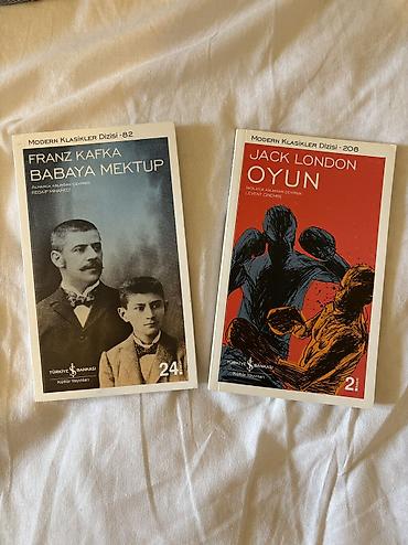 Fransz Kafka-Babaya mektup Jack London-Oyun Oxunmayıb, zədəsi cırığı