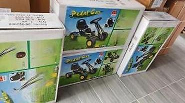 Dečije sportske igračke: Dečiji go-kart na pedale – Pedal Car - Robustan čelični ram - 4 — 7