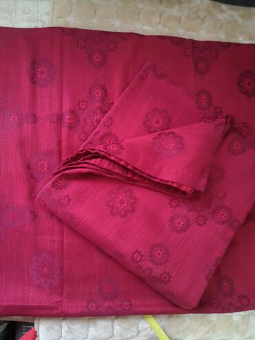 Metraža: Saten, Cvetni, bоја - Crvena — 3