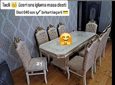 mebel alqi satqisi: Masa desti yeni qonaq otağı mebeli — 1
