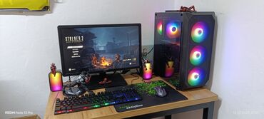 купить видеокарты в бишкеке: Компьютер, ядролор - 8, ОЭТ 16 ГБ, Жумуш, окуу үчүн, Жаңы, Intel Core i5, AMD Radeon RX 580, HDD + SSD