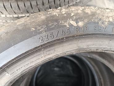 z pipe: Шины 225 / 45 / R 18, Лето, Б/у, Комплект, Легковые, Pirelli — 2