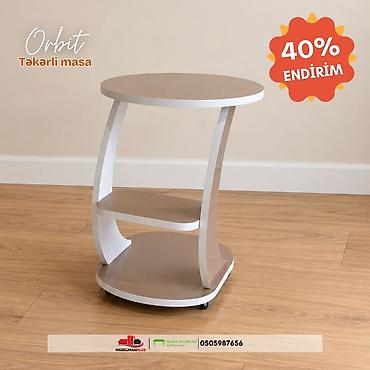 sane keci: Jurnal masası, Yeni, MDF, Oval masa — 6