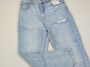 Jeansowe: Spodnie jeansowe, Zara, 14 lat, 158/164, stan - Dobry