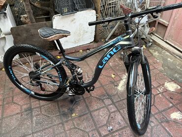 велосипеды с надувными колесами: Новый Горный велосипед Lano, 29", скоростей: 21, Платная доставка