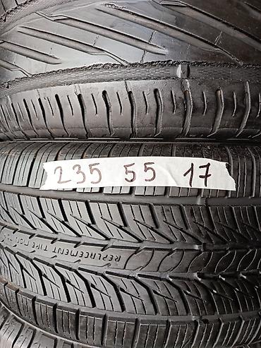 385 55: Шины 235/55 R17 - Размер: 235/55 R17 (указан на ярлыке на фото). - — 1