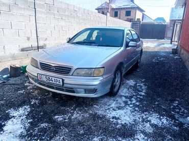 розовая машина: Nissan Cefiro: 1998 г., 2 л, Автомат, Бензин, Седан