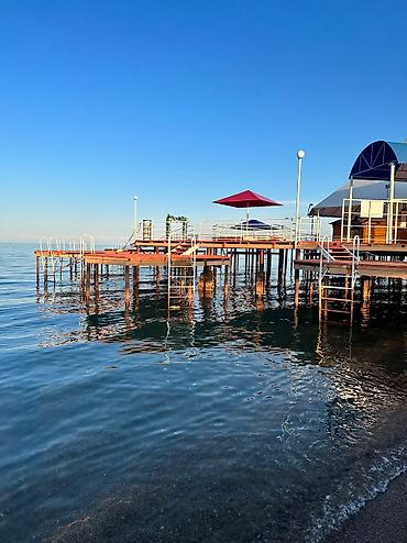 Иссык-Куль 2026: Коттедж, коттедж с тремя спальными ЦО Радуга West, Кош-Кол, Детская площадка, Парковка, стоянка, Охраняемая территория — 25