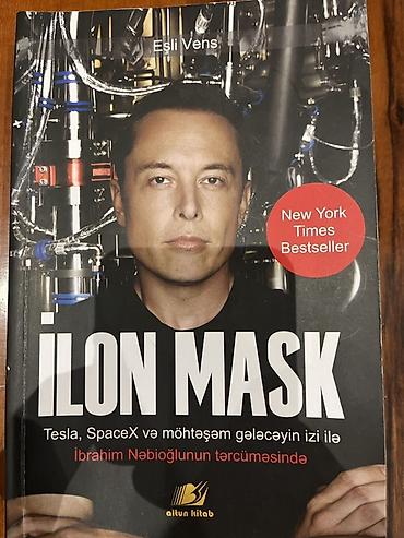 qar maska: Məhsul: “İlon Mask: Tesla, SpaceX və möhtəşəm gələcəyin izi ilə” — 1