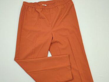 pomarańczowe bluzki damskie: Spodnie materiałowe, 3XL, stan - Dobry