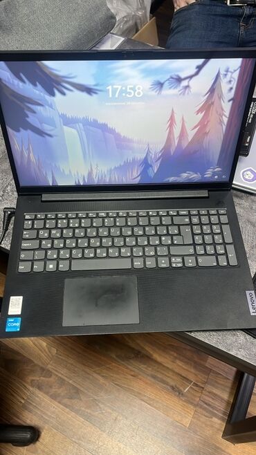 купить ноутбук в бишкеке в рассрочку: Ноутбук, Lenovo, 8 ГБ ОЭТ, Intel Core i3, 15.6 ", Колдонулган, Татаал эмес тапшырмалар үчүн, эс тутум NVMe SSD