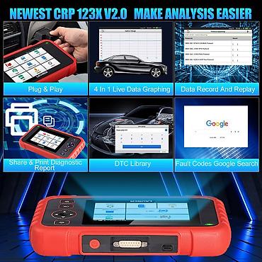 ми 10 с: Автосканер Launch Creader Professional CRP123X V3 Профессиональный — 2