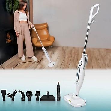 taxta şvabra: Elektrik buxarli döşəmə təmizləyicisi RAF Steam Mop R.8772 – 10‑u — 3