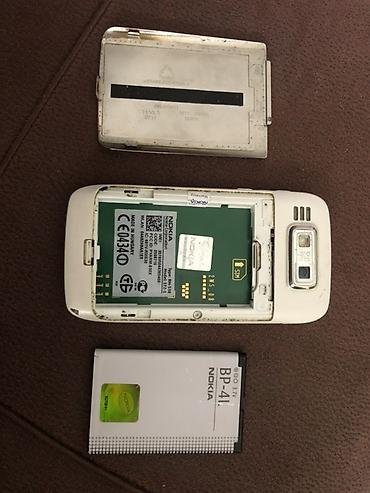 ev telefonlar: Nokia E72, rəng - Gümüşü, Düyməli — 4