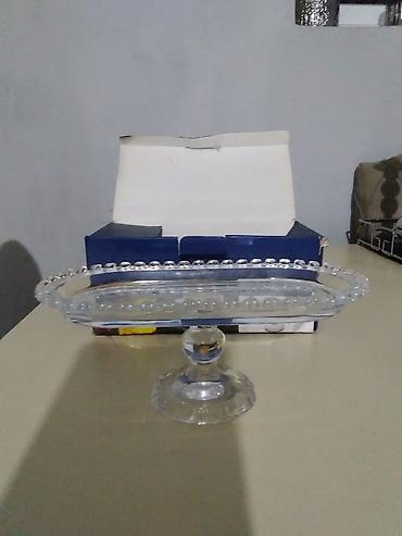 Qab-qacaq və mətbəx ləvazimatları: Tort və şiriniyyat qabı, Şüşə — 3