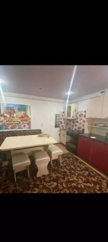 дом токмок квартира: 59 м², 3 комнаты, Парковка, Забор, огорожен
