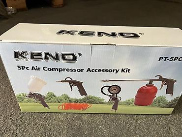 co2 kemppi: KENO PT-5PC set dodatne opreme za kompresor vazduha – 5 delova — 1