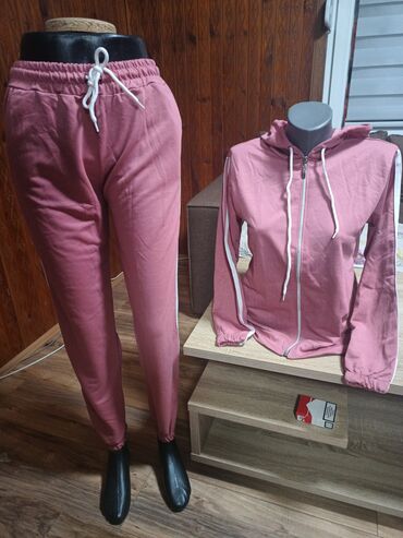 jeftine muske trenerke: Adidas, M (EU 38), Jednobojni, bоја - Roze