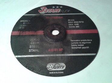 aksa prenosivi krevetac: Brusna ploca 230x6x22 3 Stars flex -Swaty Brusna ploča Xx Starsflex