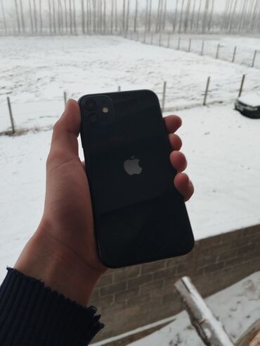 режим 8 т: IPhone 11, Колдонулган, 128 ГБ, Кара, 100 %