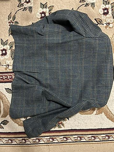 pull bear: Пальто из кашемира,темно зеленого цвета цена 1500 — 3