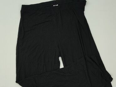 spodnie hello kitty dla par: Material trousers for women, size L