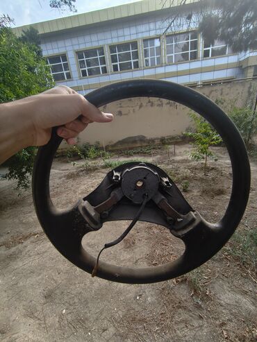Рули: Обычный, Hyundai, EXCEL 1994 г., Карбон, Б/у, Самовывоз