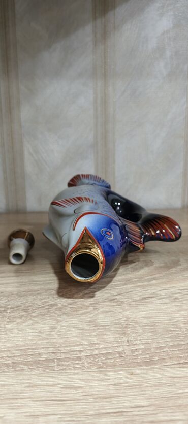 Digər dəstlər və servizlər: Porselemdən “Balıq” formasında içki servis dəsti - Komplekt: 1 ədəd — 10