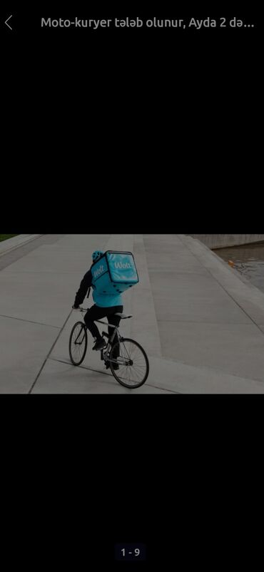 Digər ixtisaslar: WOLT+BOLT FOOD GÜNDƏLİK MAAŞ ANCAQ BİZDƏ!!!!! İşsizsiz? o zaman — 4