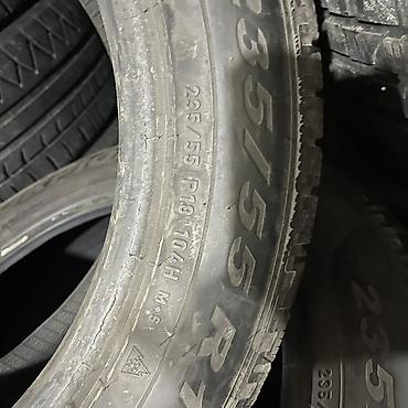 Шины: Шины 235 / 55 / R 18, Зима, Б/у, Комплект, Германия, Pirelli — 3