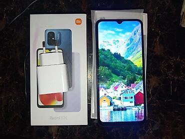 iphone 11 en ucuz: Redmi 12C, 128 GB, rəng - Mavi, Barmaq izi — 3