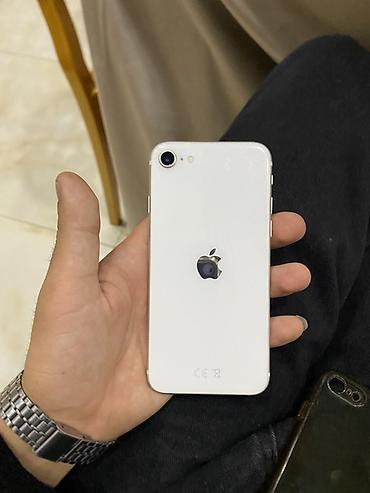 fake tel: IPhone SE 2020, 64 GB, Ağ, Barmaq izi — 2