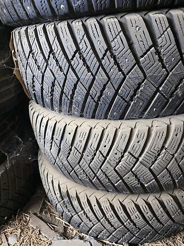 Шины: Шины 235 / 60 / R 18, Зимняя шипованная, Б/у, Комплект, Легковые, GoodYear — 4