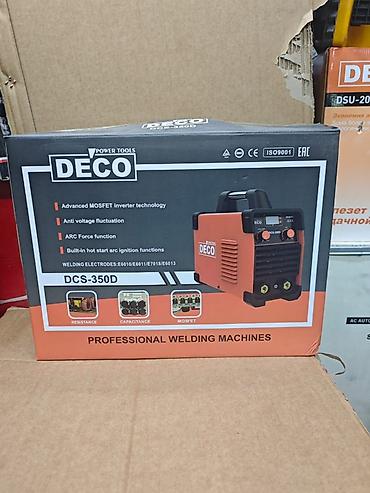 Сварочные аппараты: Инверторный сварочный аппарат DECO DCS-350D - Профессиональная серия — 1