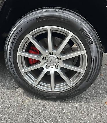 pir: Литые диски Mercedes-Benz + шины Pirelli Scorpion Zero - Оригинальные — 1