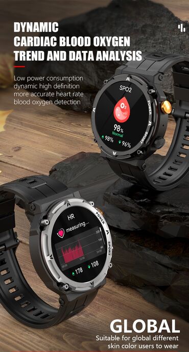 Ručni satovi: Smart watch, Muški — 15