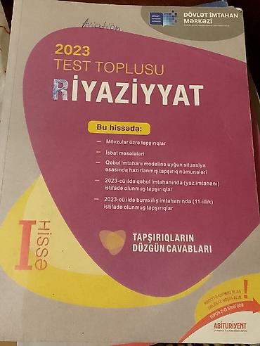 Riyaziyyat 11-ci sinif, 2023 il lalafo.az -da Riyaziyyat 11-ci sinif, 2023 il