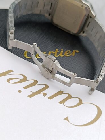 Qol saatları: Yeni, Qol saatı, Cartier, rəng - Gümüşü — 15