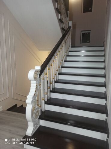 Обшивка лестниц: Лестница заказ менен жазайм — 4