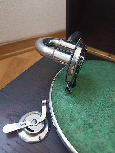 gramofon: Mexaniki 1900-cu il ALMANİYA istehsalı "EDEPHON" patifonu əla — 2